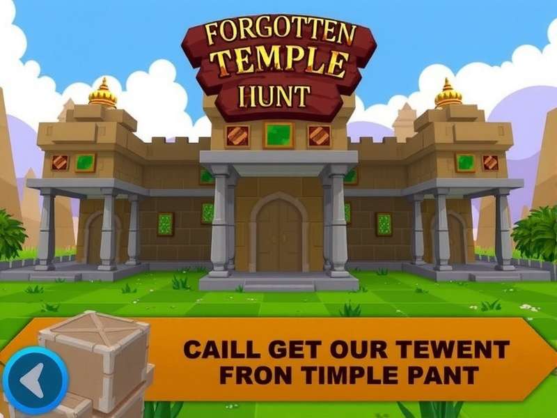 Forgotten Temple Hunt Game Screenshot